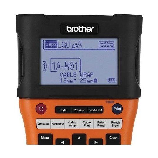 Brother 3.5-24MM Industrial Wireless Handheld Labeling Tool - (PT-E550W)