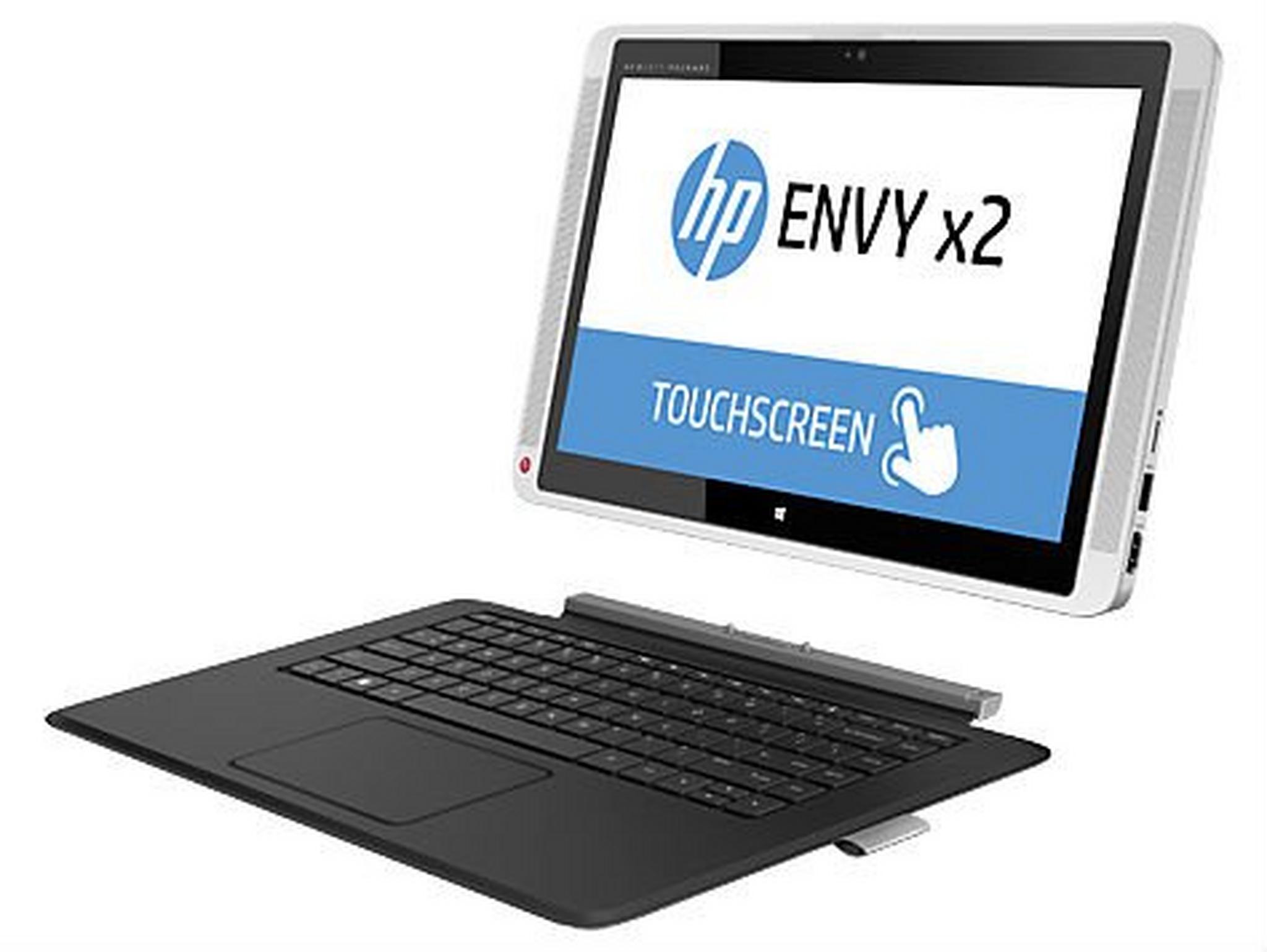 HP Envy X2 Core M-5Y10C 4GB RAM 128GB SSD 13.3-Inch Touchscreen Convertible Laptop - Silver J099NX