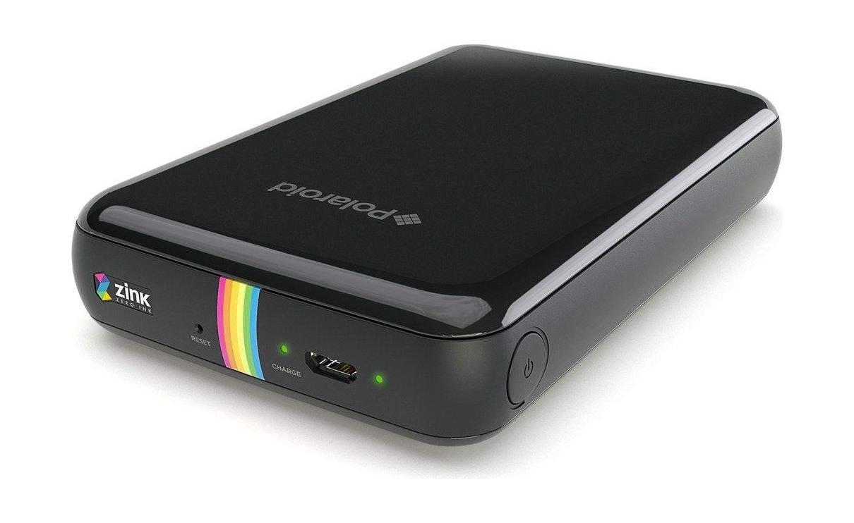 طابعة الصور الرقمية المدمجة عبر البلوتوث من بولورايد - أسود