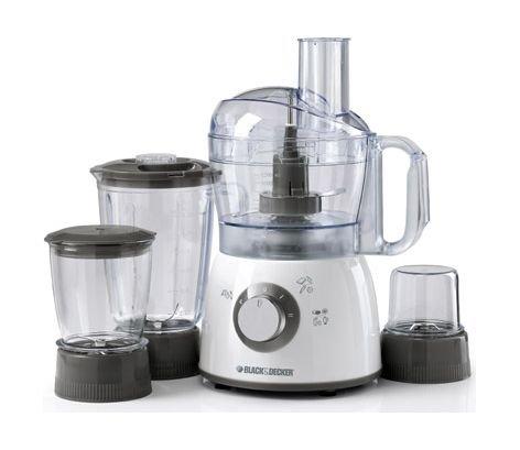 Black + Decker 400W Food Processor With Blender, Mincer & Grinder ...