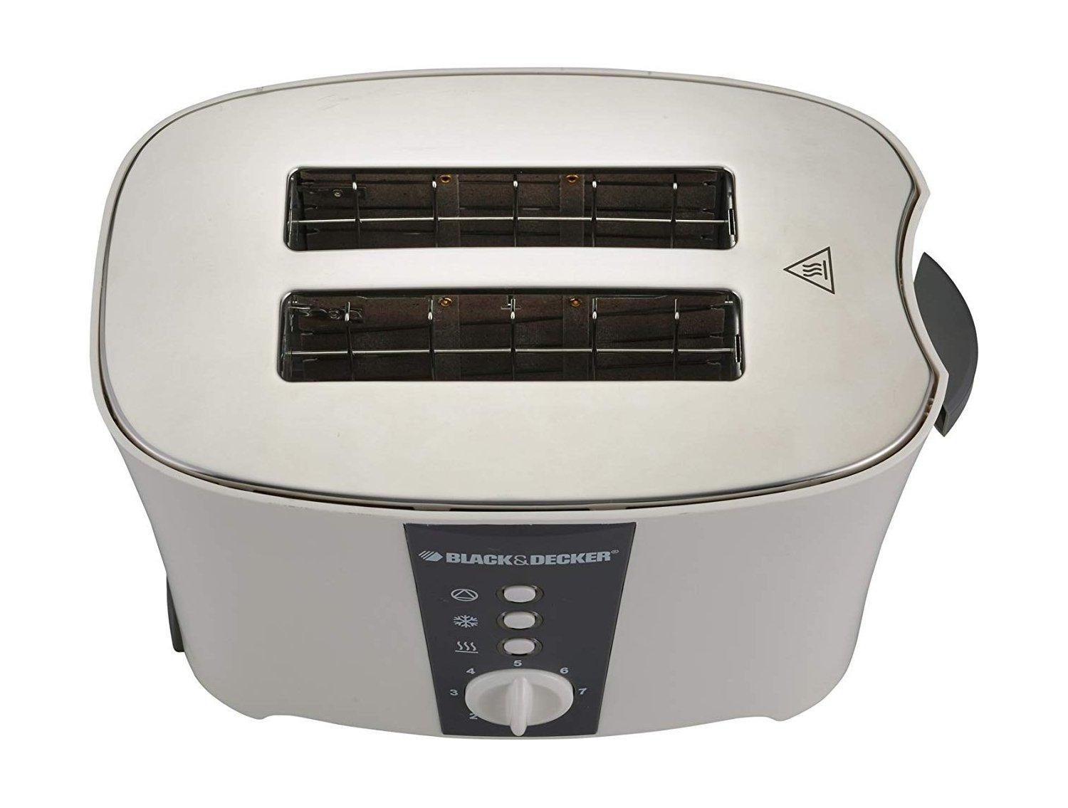 Black + Decker 2 Slice Cool Touch Toaster (ET122B5) White Price in