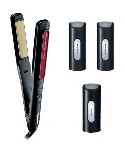 Panasonic 4In 1 Hair Straightener Black EHHW38K665 Price in Kuwait