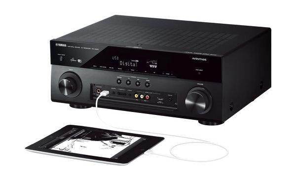 Yamaha AVENTAGE 160W 7.2 Channel Network AV Receiver (RXA840) Black