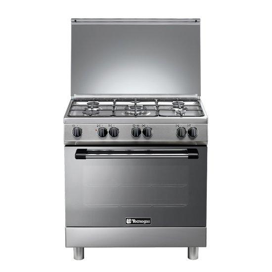 Tecnogas 5 Burner Freestanding 80x50 Gas Cooker (P385SS) Price in