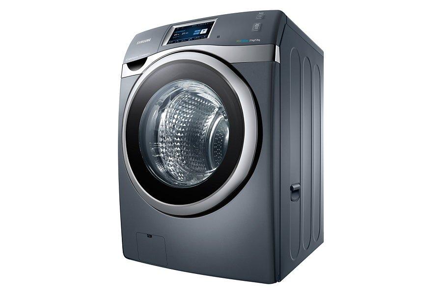 Samsung Front Load Washer/Dryer 21kg/12kg 1100RPM - Inox WD21F8K9ABG
