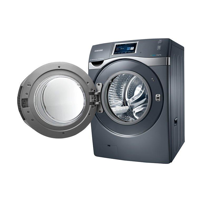 Samsung Front Load Washer/Dryer 21kg/12kg 1100RPM - Inox WD21F8K9ABG