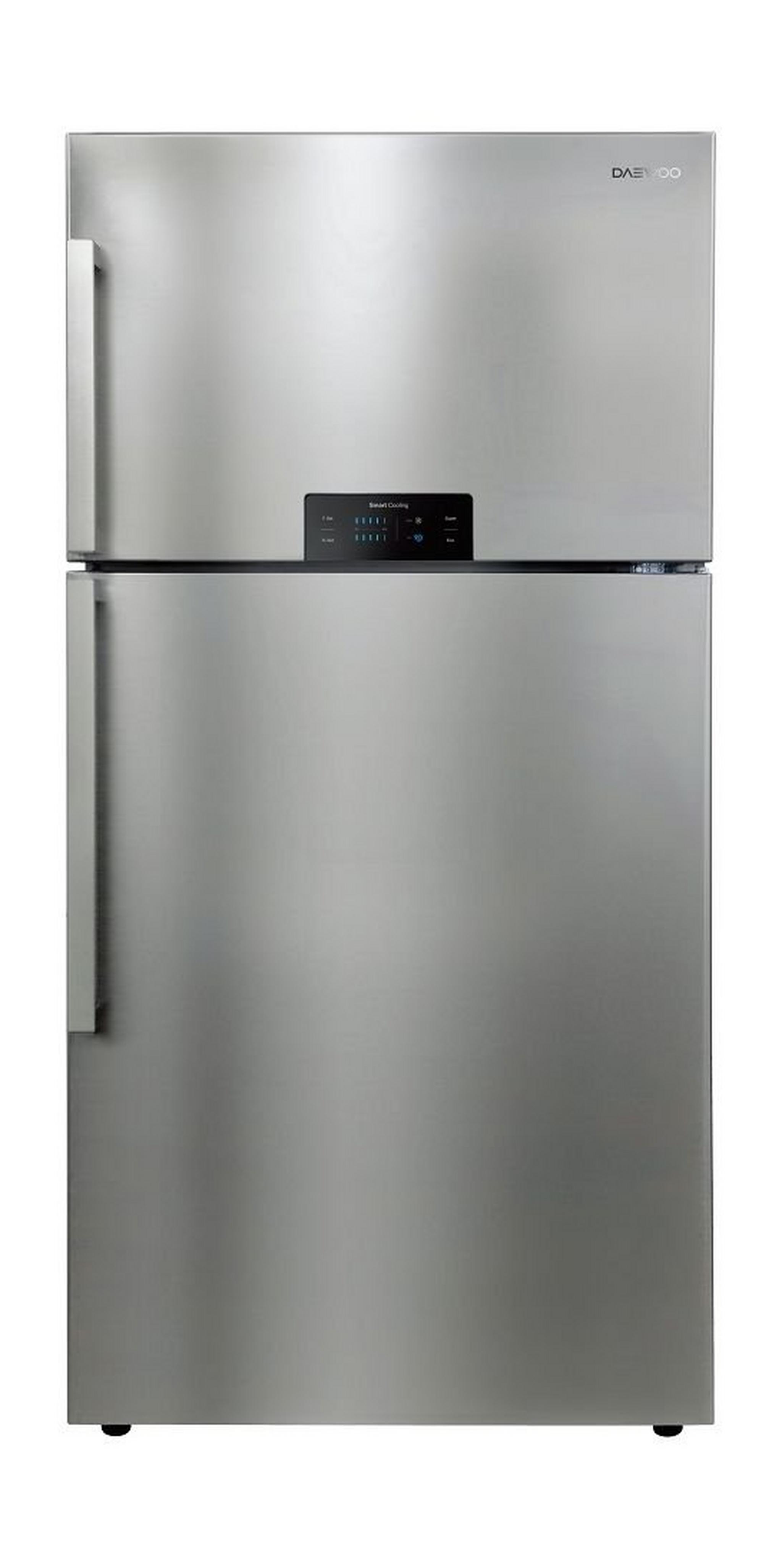 Daewoo 19.8Cft. Cubic Feet Top Mount Refrigerator - Stainless Steel (FN-G715NTV)