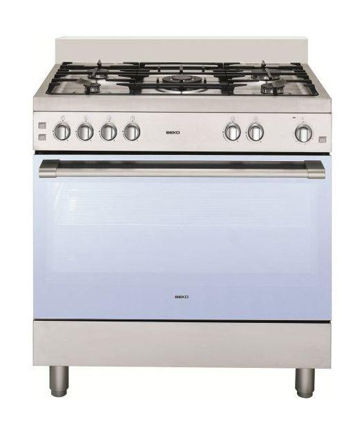 Beko Gas Cooker 90 x 60 cm Stainless Steel (GG15125DX ) Price in