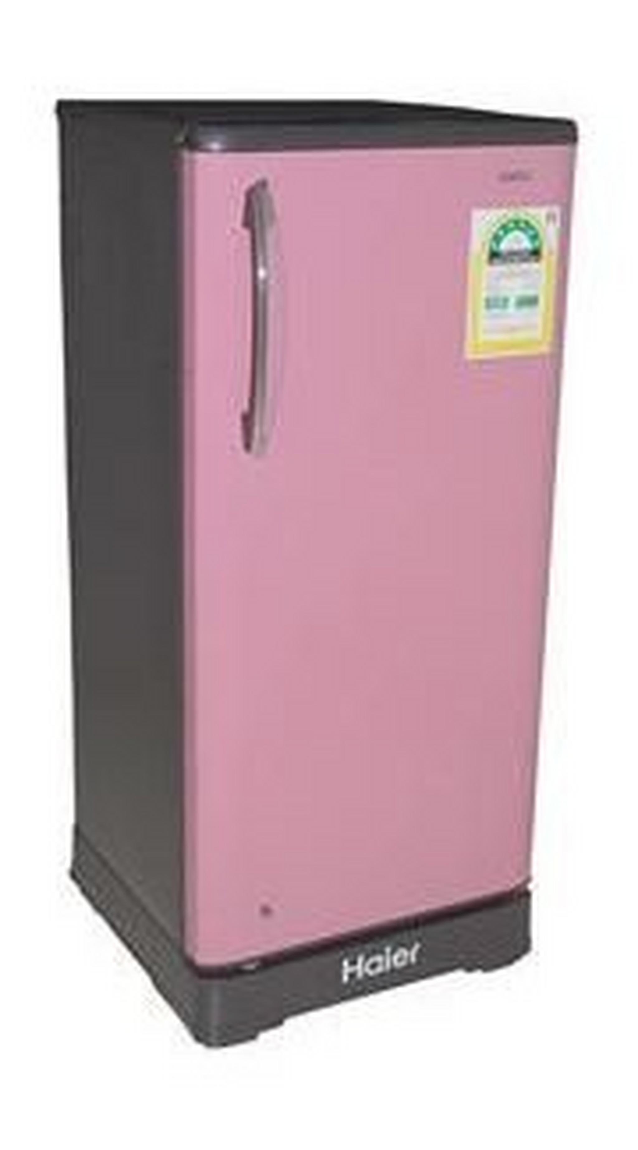 Haier 6 Cubic Feet Single Door Refrigerator - Pink (HR-210CKB P)