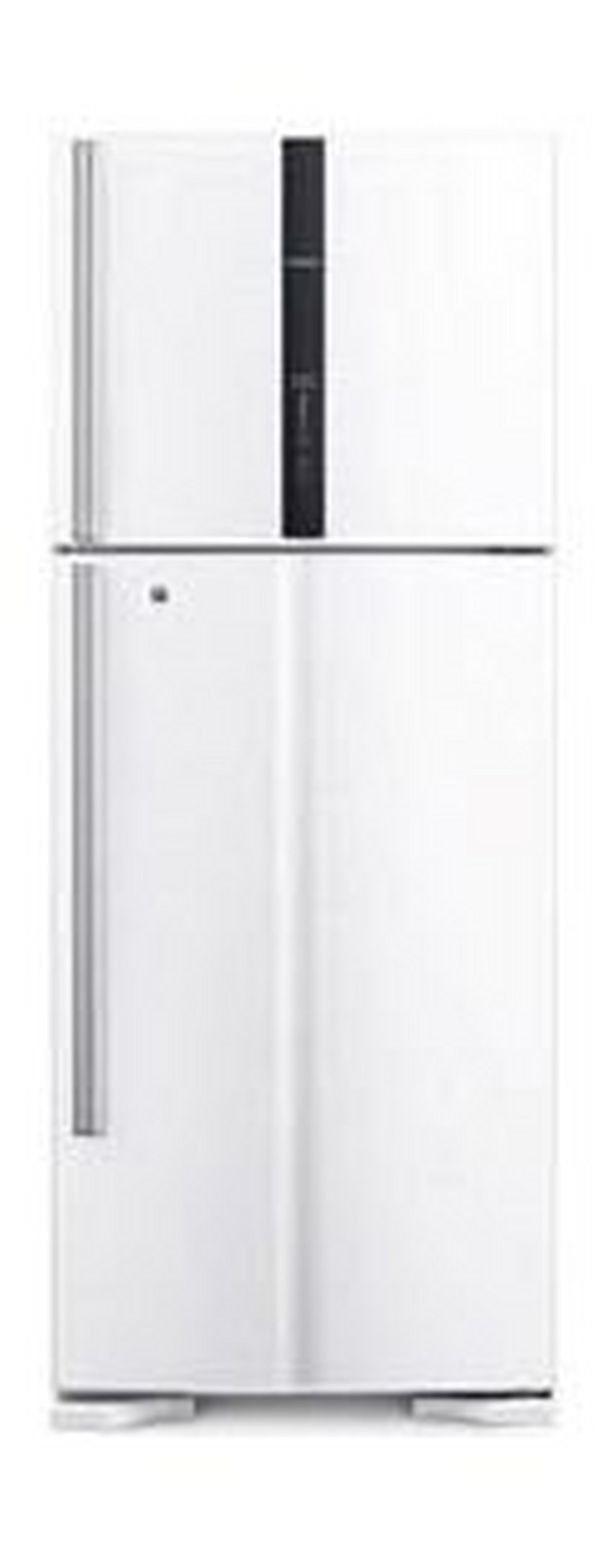 Hitachi 16 Cubic Feet Top Mount Refrigerator - White (R-V600PS3K TWH)