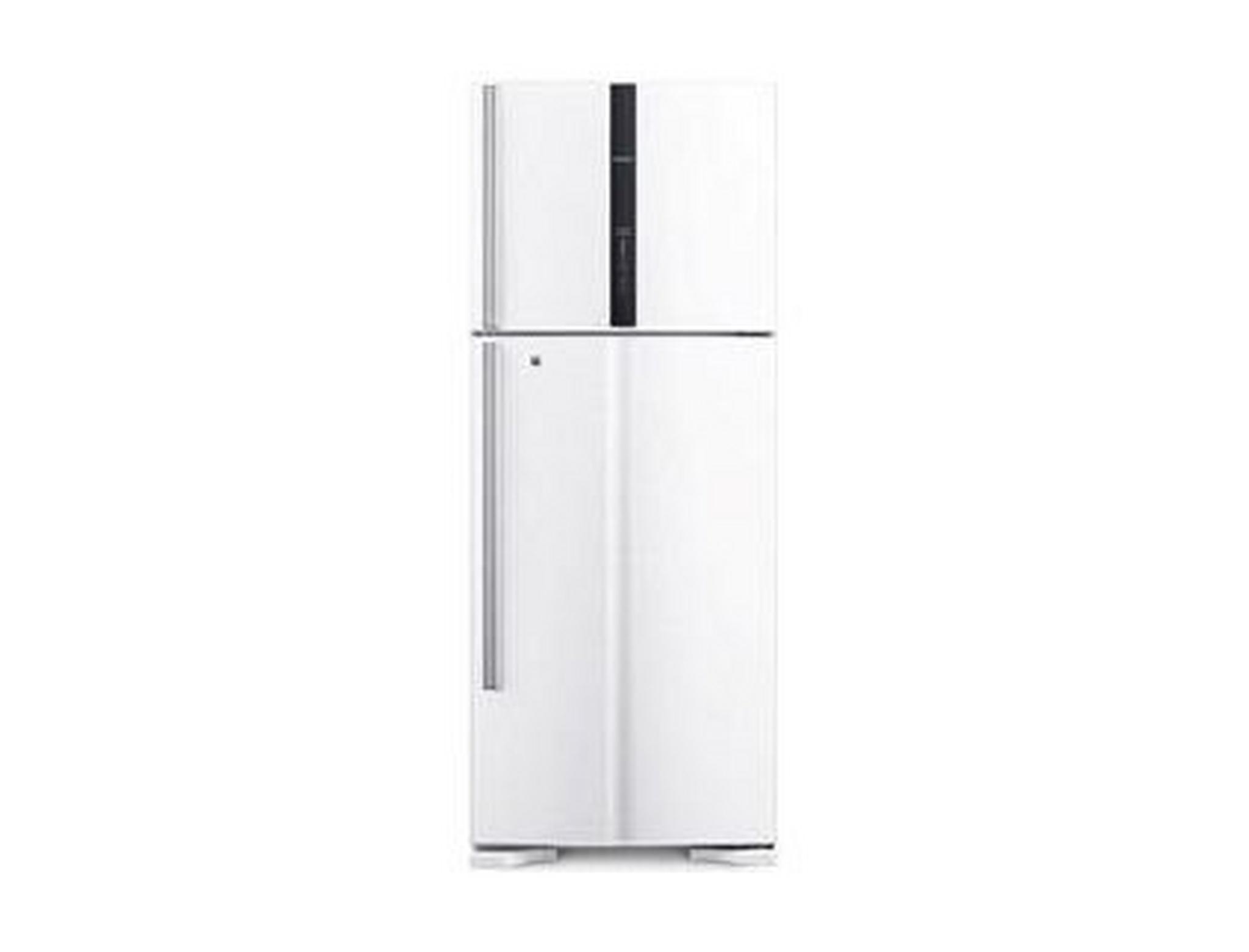 Hitachi 18 Cubic Feet Two Door Refrigerator - White R-V675PS3K SLS