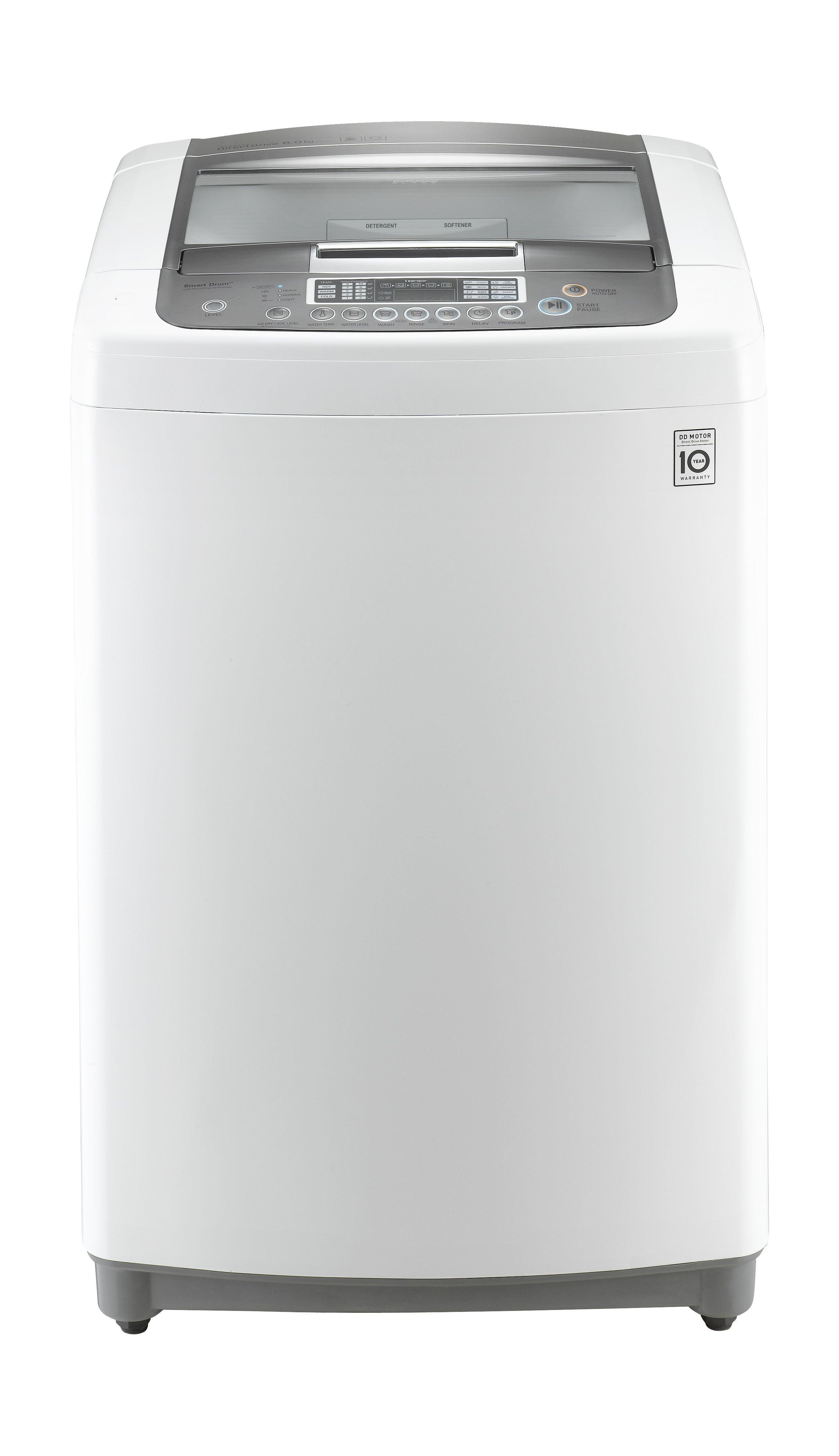 LG 12KG Top Load Washer (WTX12DBW) – White