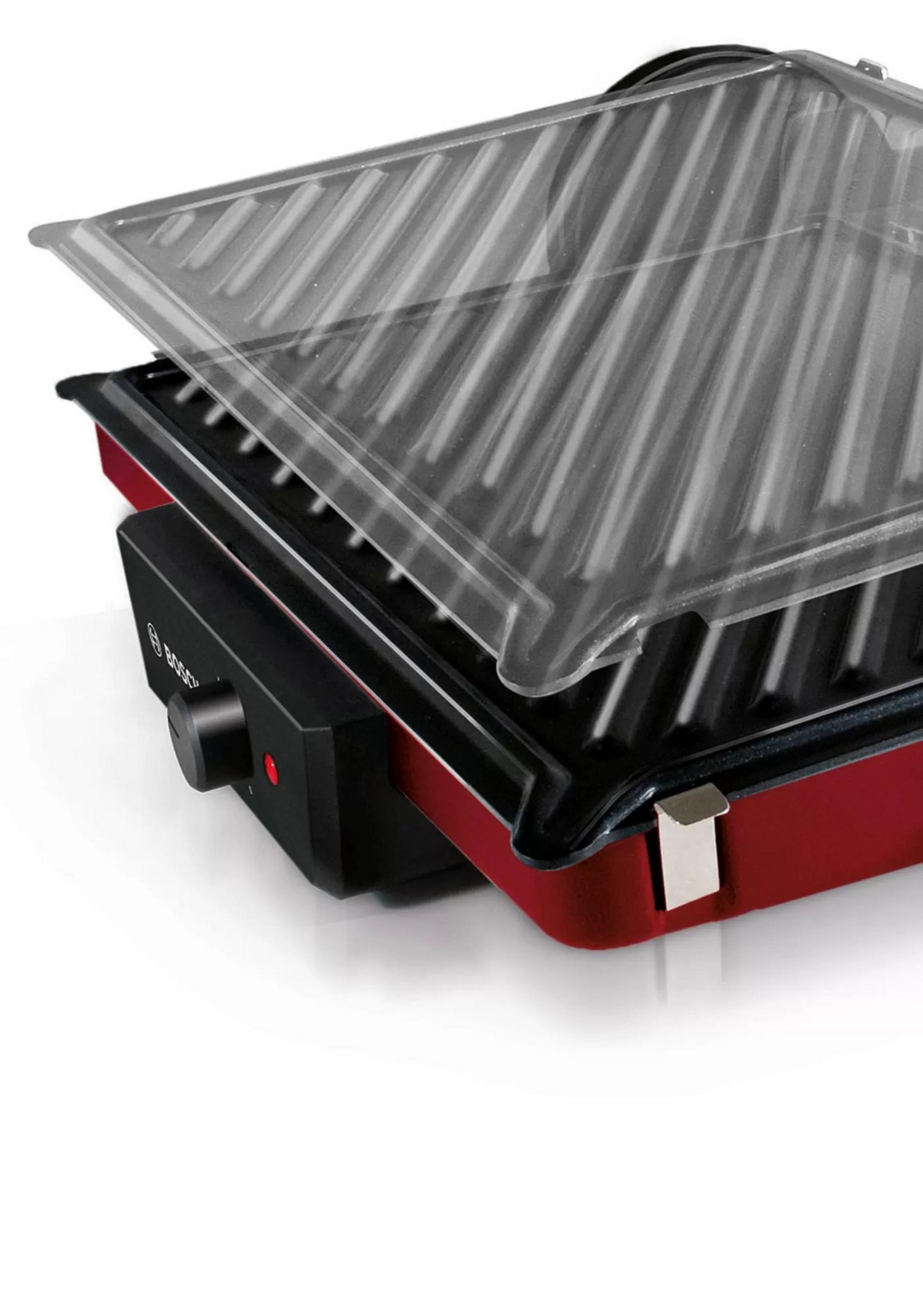 Bosch Electric Contact Grill 1800W - Red TFB4402