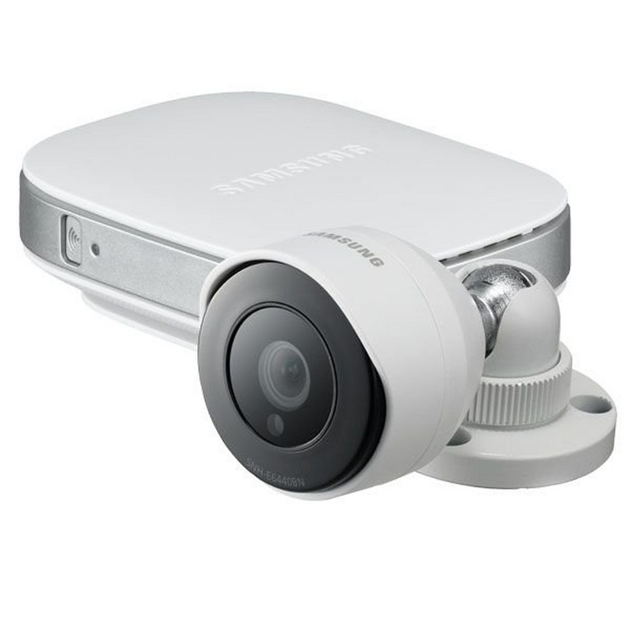 كاميرا المراقبة الذكية عالية الوضوح بتقنية واي فاي من سامسونج - أبيض (SNH-E6440BN)