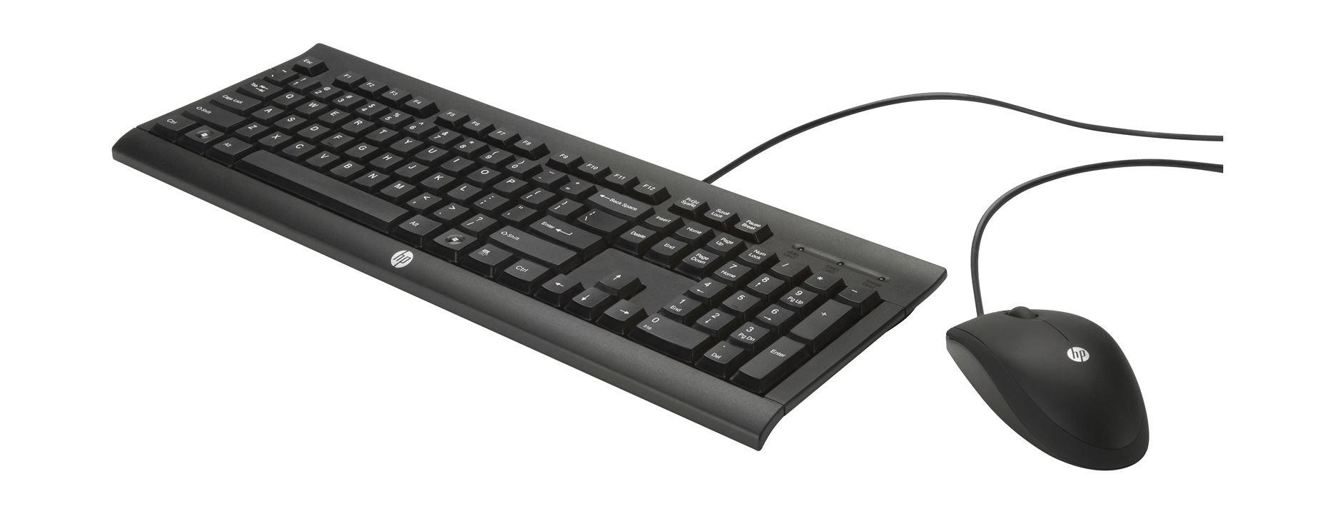 HP Wired Desktop Combo C2500 - Black