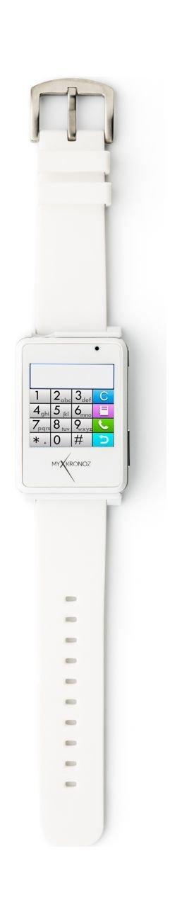 Mykronoz Zenano Bluetooth Smartwatch - White