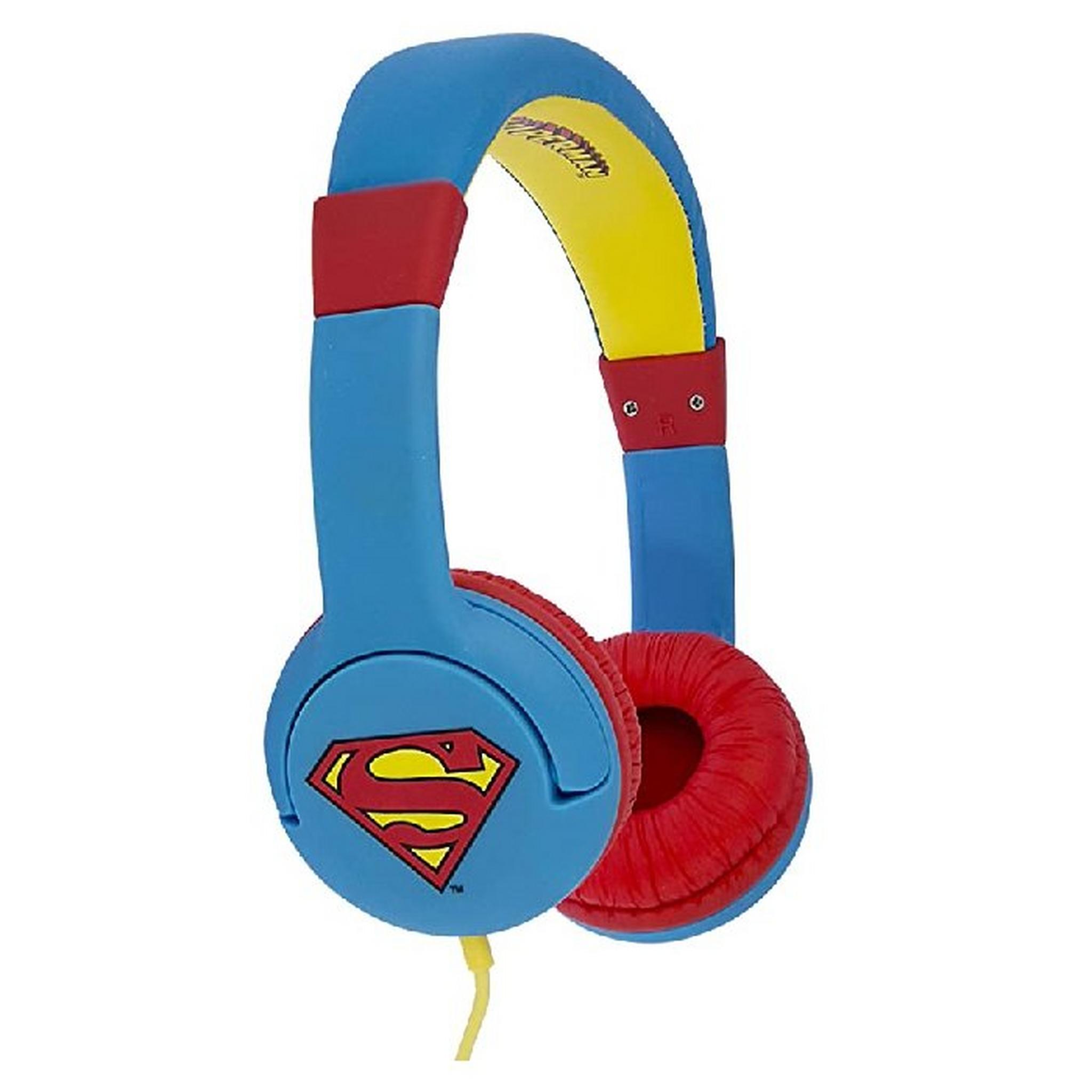 OTL Superman Wired Junior Headphones, DC0262- Multi Color