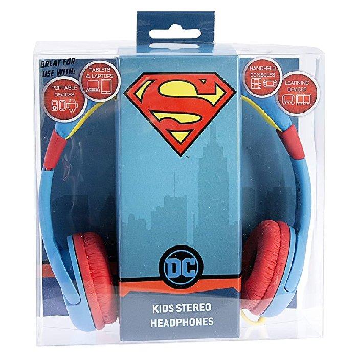 OTL Superman Wired Junior Headphones, DC0262- Multi Color
