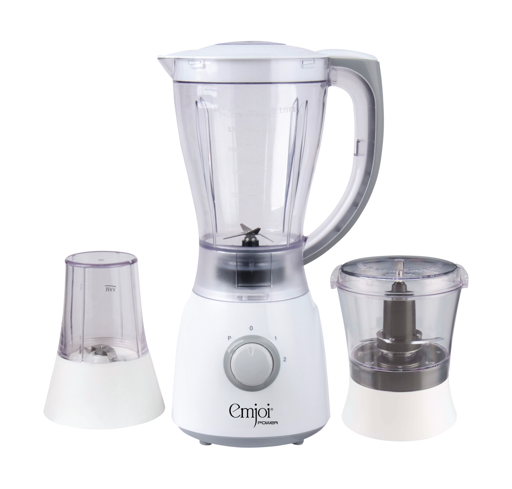 Emjoi UEB365 Blender with Grinder 450W 1.5L White Price in Kuwait