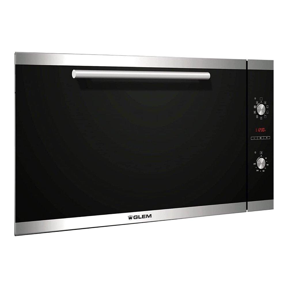سعر Glem Gas 90cm BuiltIn 75L Multifunction Electric Oven GFP993IX في