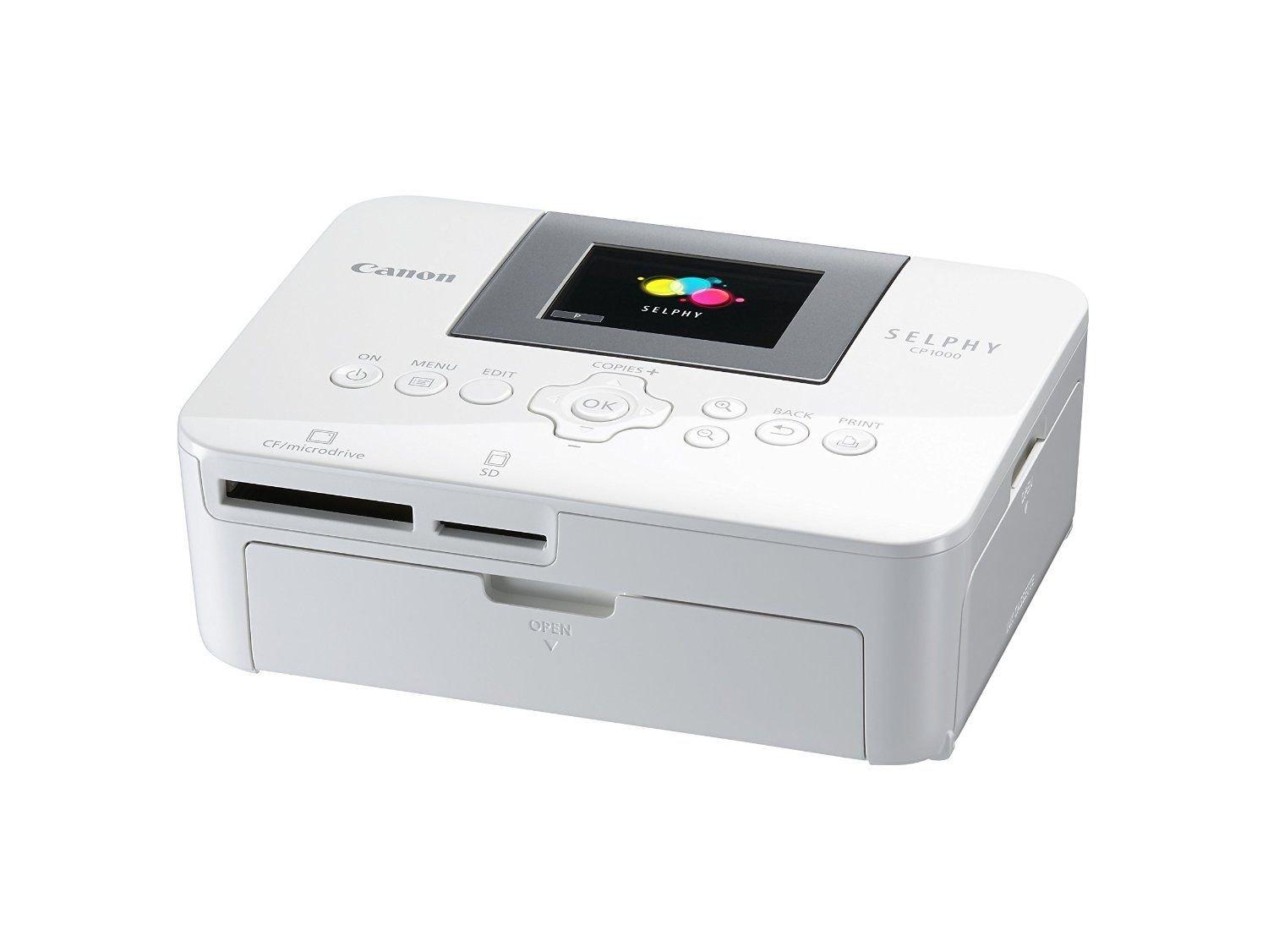 Canon Selphy Compact Photo Printer White Price in Kuwait Xcite