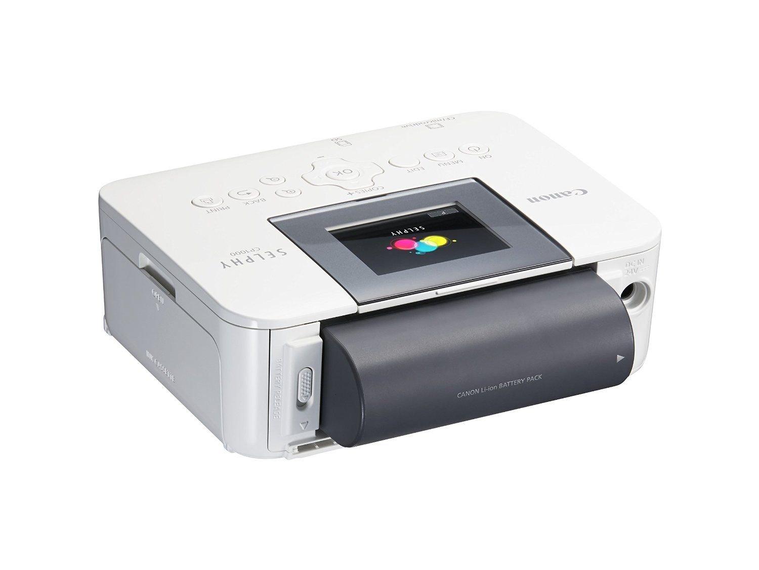 Canon Selphy Compact Photo Printer White Price in Kuwait Xcite