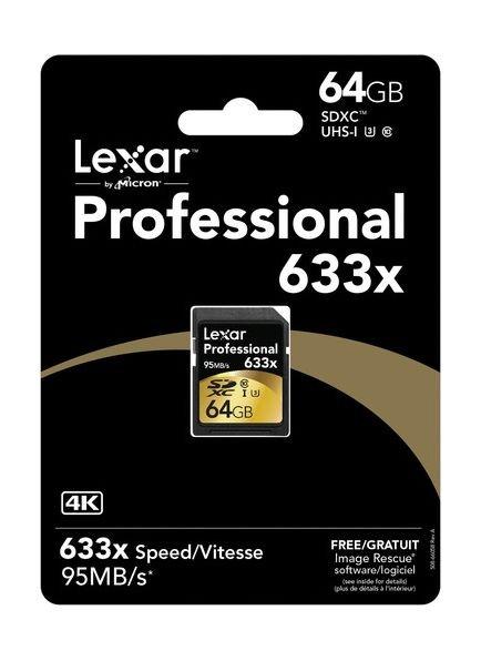 بطاقة ذاكرة اس دي اتش سي كلاس ١٠ بسعة ٦٤ جيجا بايت من لكسار