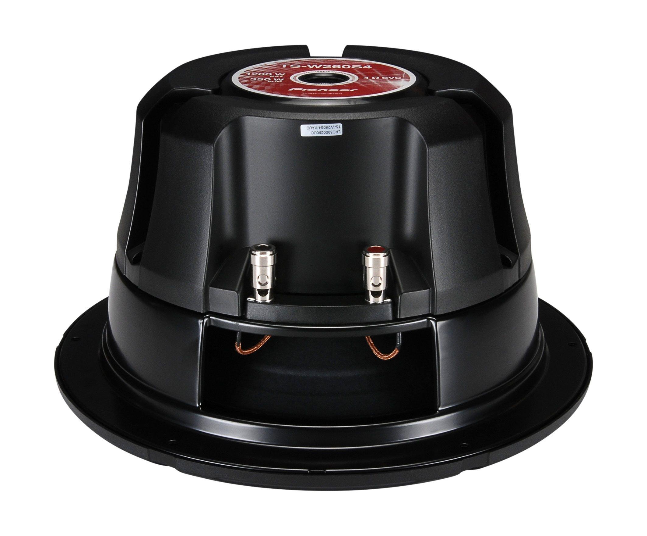 Pioneer 1200W 10-inch Champion Series Car Subwoofer (TS – W260S4)