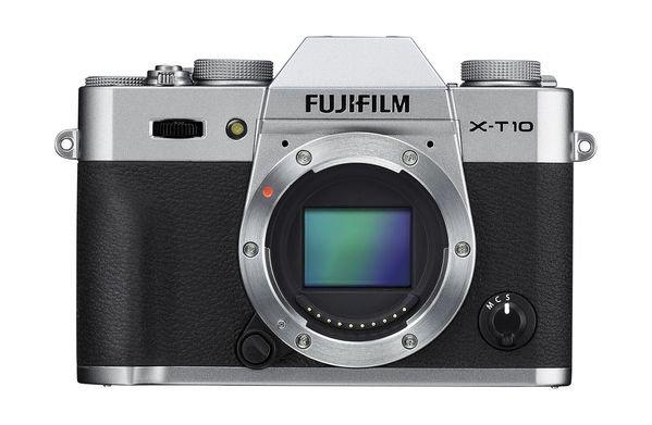 Fujifilm X-T10 Mirrorless Digital Camera with 16-50mm Lens - Silver