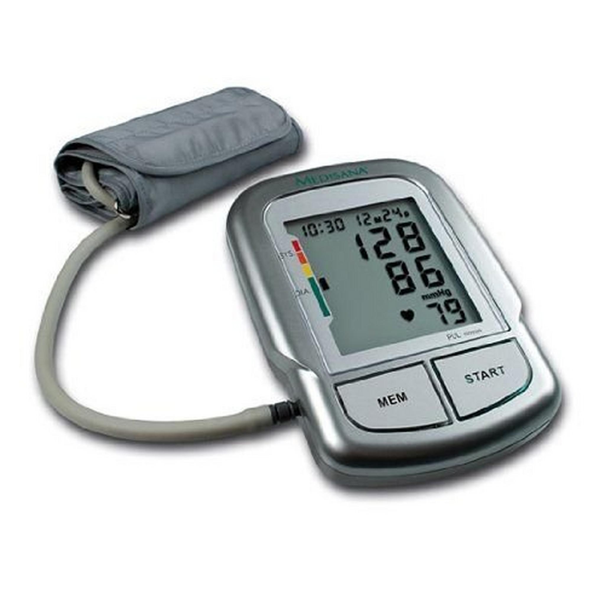 ميزان قياس ضغط الدم من ميديسانا مع خاصية الصوت - رمادي