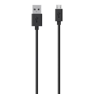 Buy Belkin mixit 2m micro usb cable for smartphones and tablets - black (f2cu012bt2m-blk) in Kuwait