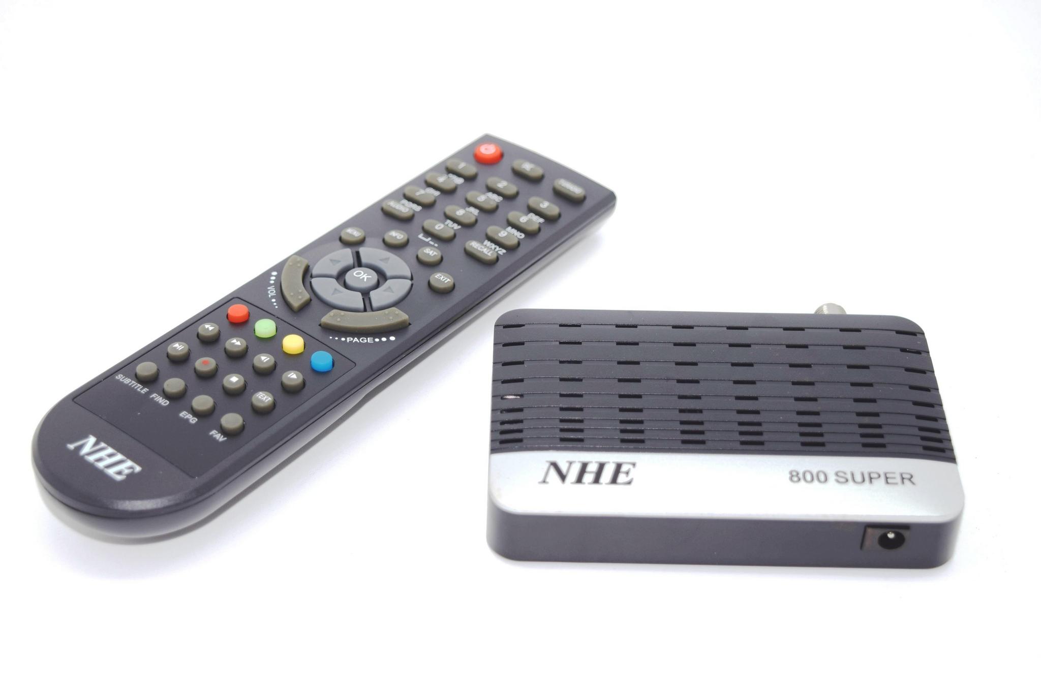 NHE Mini Full-HD Wifi Satellite Receiver - BLACK NHE800