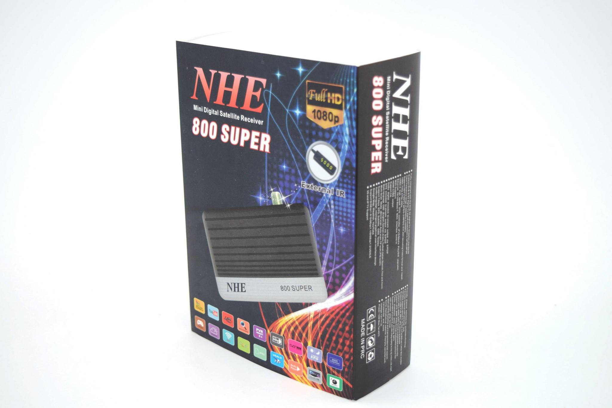 NHE Mini Full-HD Wifi Satellite Receiver - BLACK NHE800