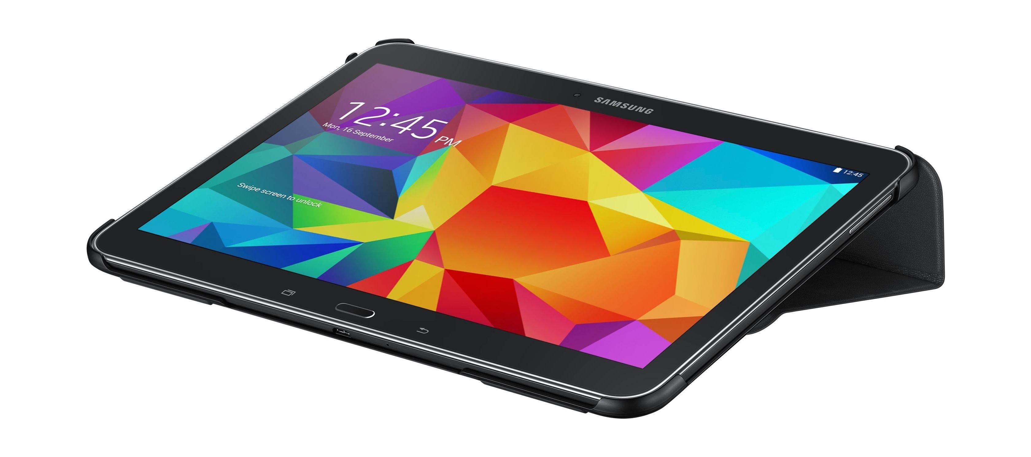 Samsung Protective Book Cover for Galaxy Tab 4 10.1-inch - Black