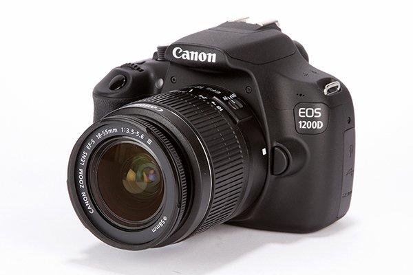 Canon EOS 1200D DSLR 18-55mm Lens + Sandisk 4GB Class 4 Memory Card + Riva Case + Bower Flexible Camera Tripod