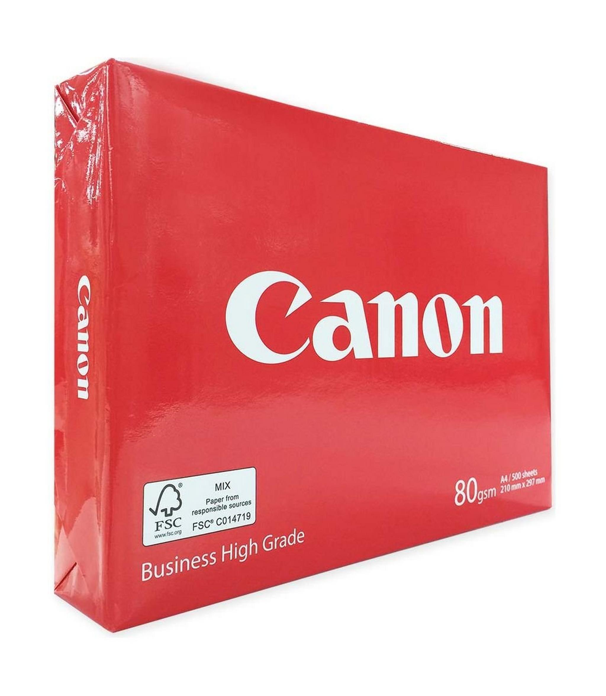 Canon Business High Grade 80gsm A4 Copy Paper - 500 Sheets