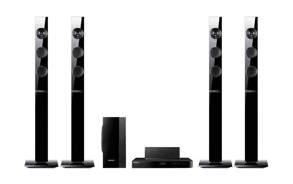 نظام المسرح المنزلي بلو - راي ٥.١ قناة من سامسونج - ١٠٠٠ واط - أسود - HTJ5150K