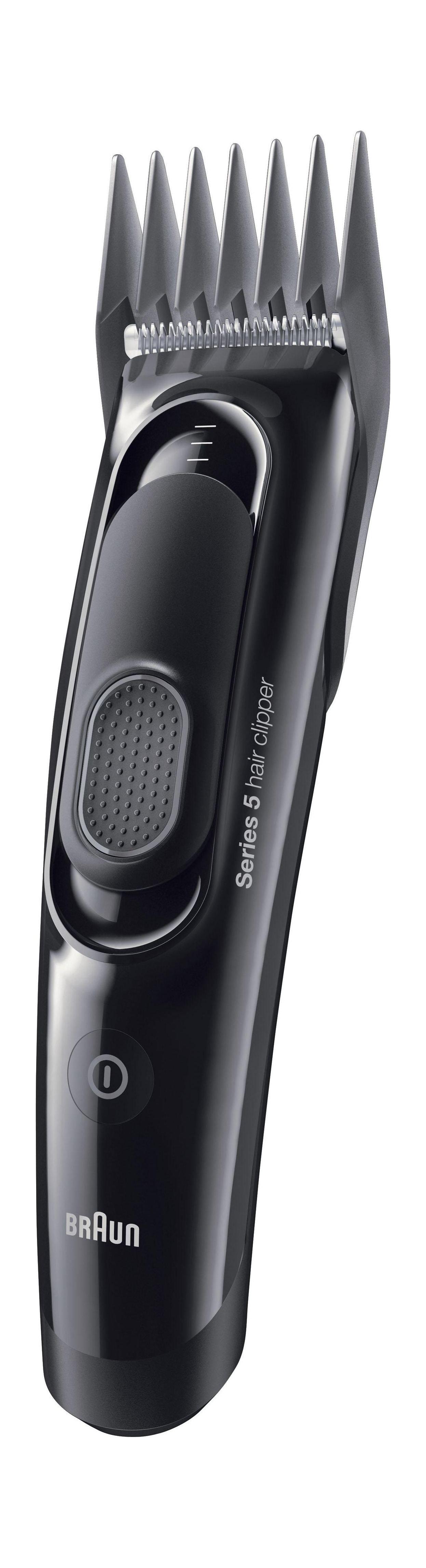 Braun HC5050 Series 5 Washable Travel Hair Trimmer - Black