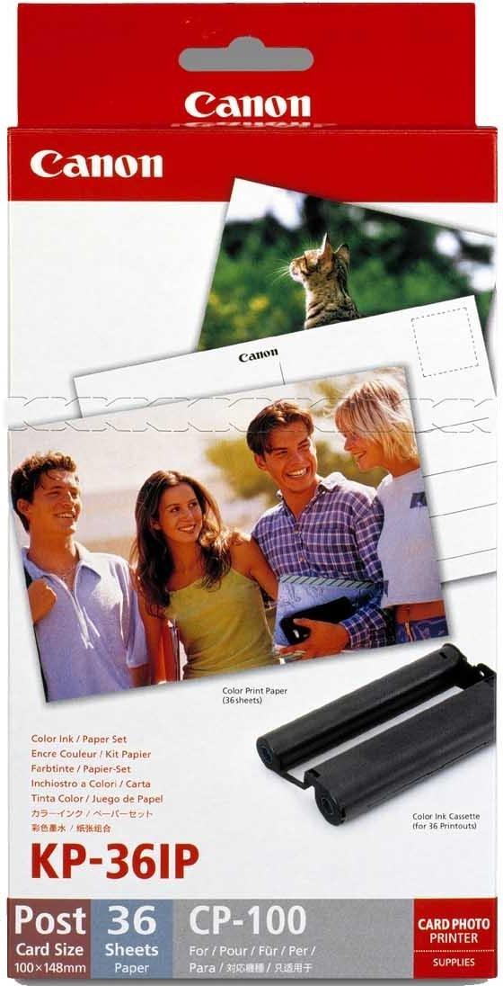 طابعة كانون لصور السلفي سي بي - ٩١٠ + باقة الحبر والورق كي بي-٣٦ من كانون