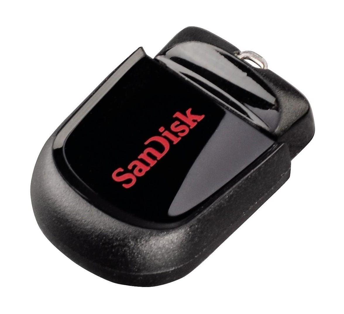 SanDisk Cruzer Fit 64GB USB 2.0 Flash Drive - Black/Red Price in Kuwait