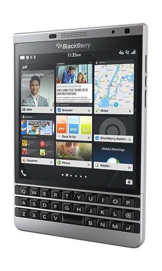 موبايل بلاك بيري باسبورت 32 جيجا بايت - فضي