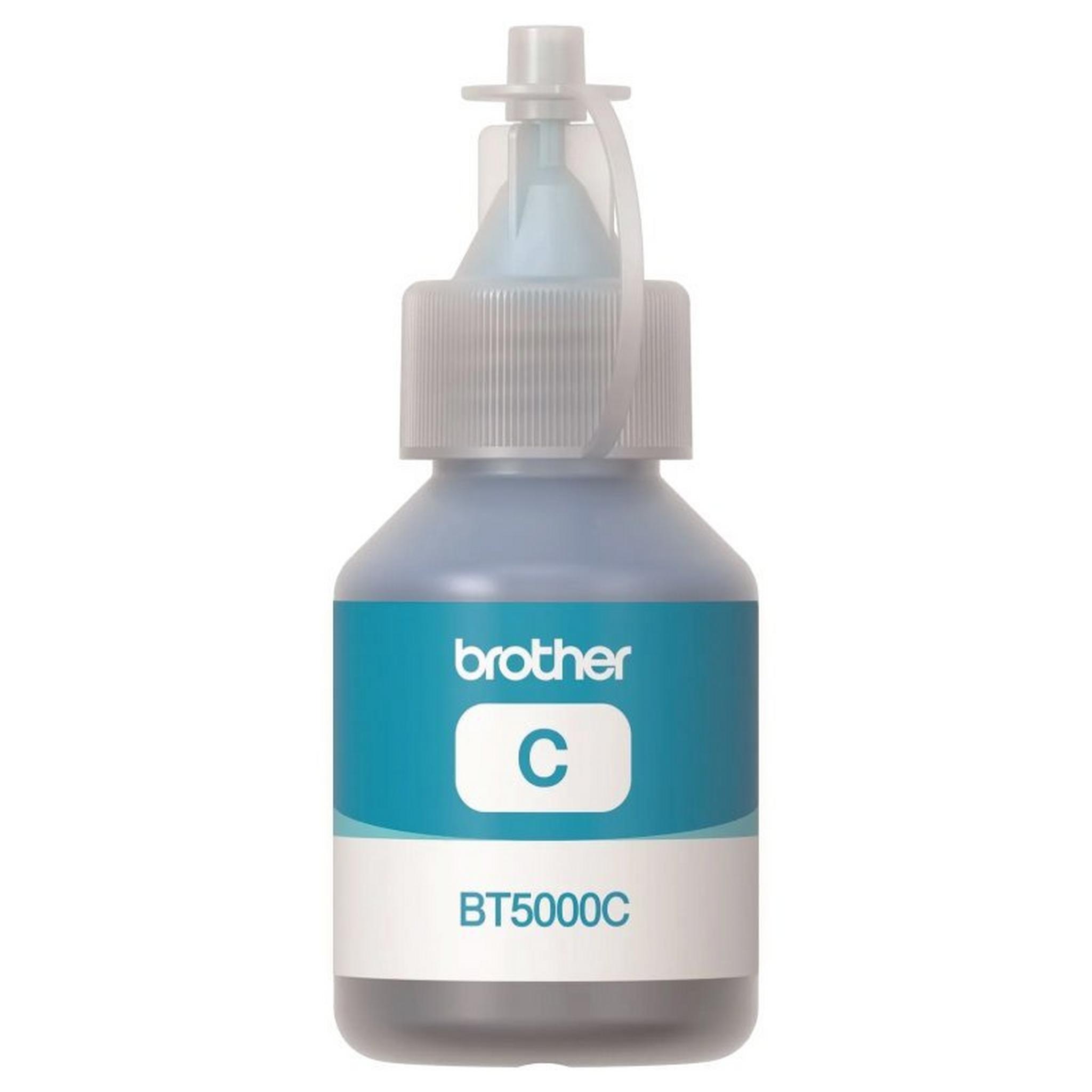 BROTHER Ink BT5000C for Inkjet Printing 5000 Page Yield - Cyan (Single Colour Pack)