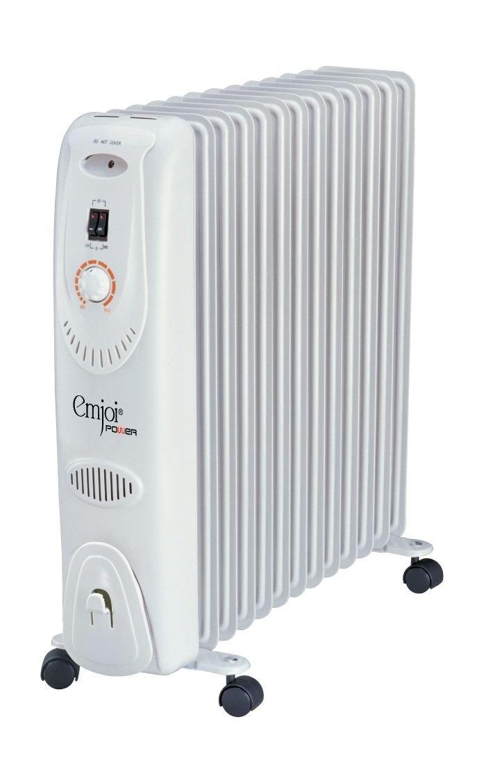 Emjoi Power 13 Fins Oil Heater 2500 Watt White (UEOR13RF) Price in