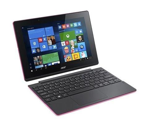 Acer Aspire Switch 10 Intel Atom 2GB RAM 32GB eMMC Storage 10.1-inch Touchscreen Convertible Laptop(SW3-013) - Pink