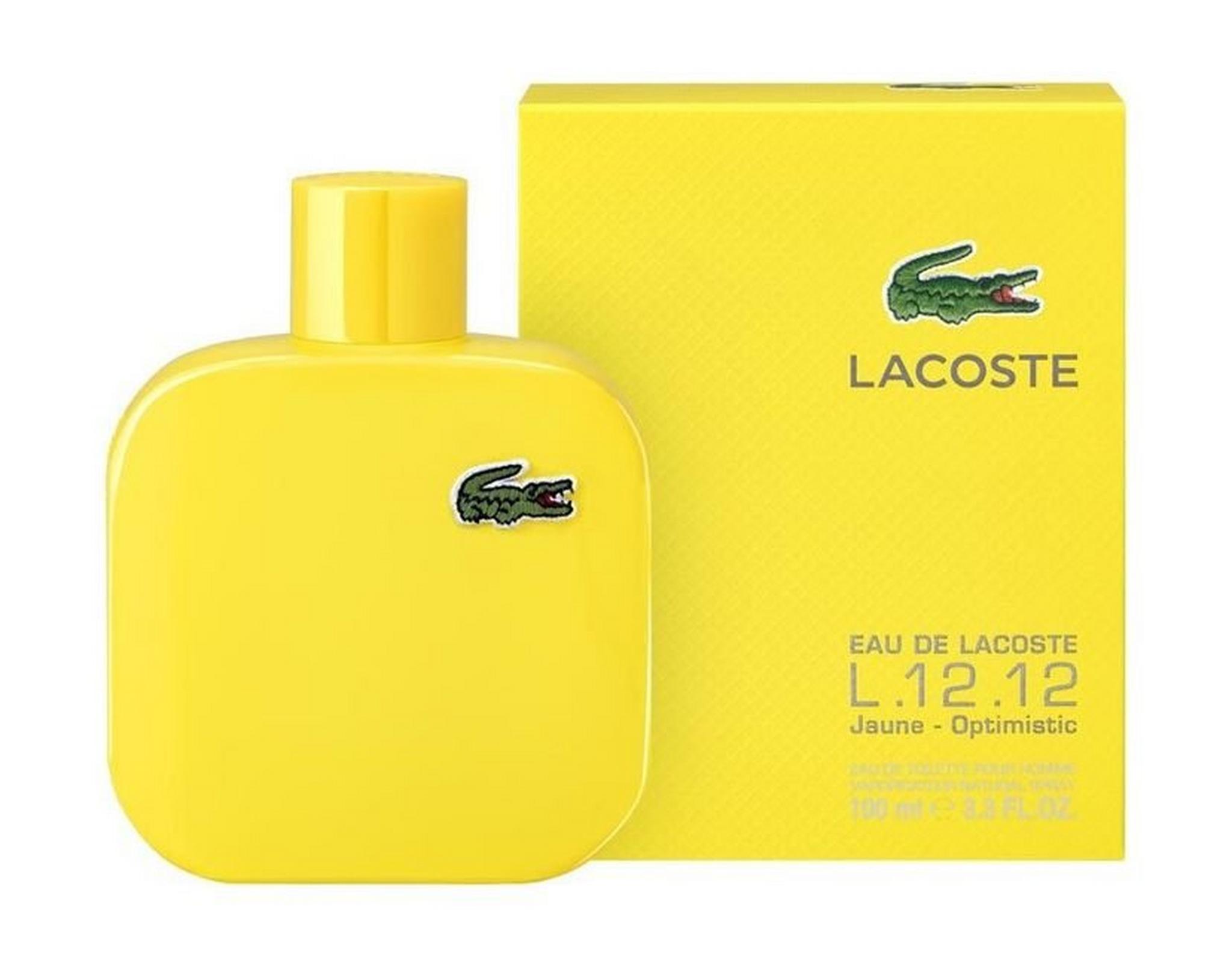 Lacoste For Men 100 ml Eau de Toilette - Yellow