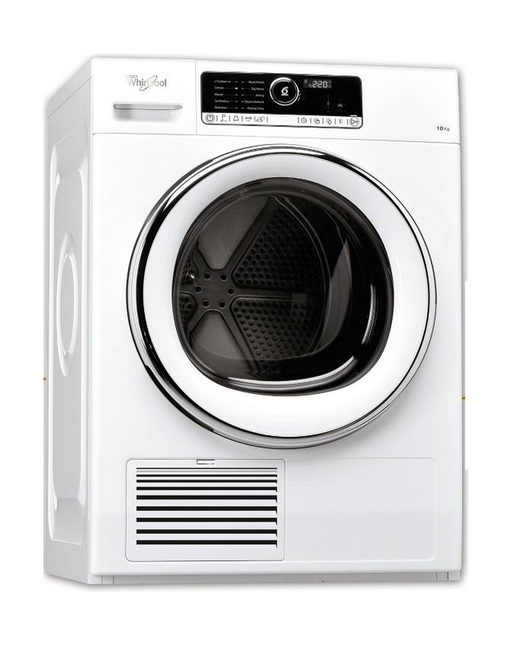 Whirlpool 10kg 11 Programs Dryer Condenser (RC8066A1F) – White