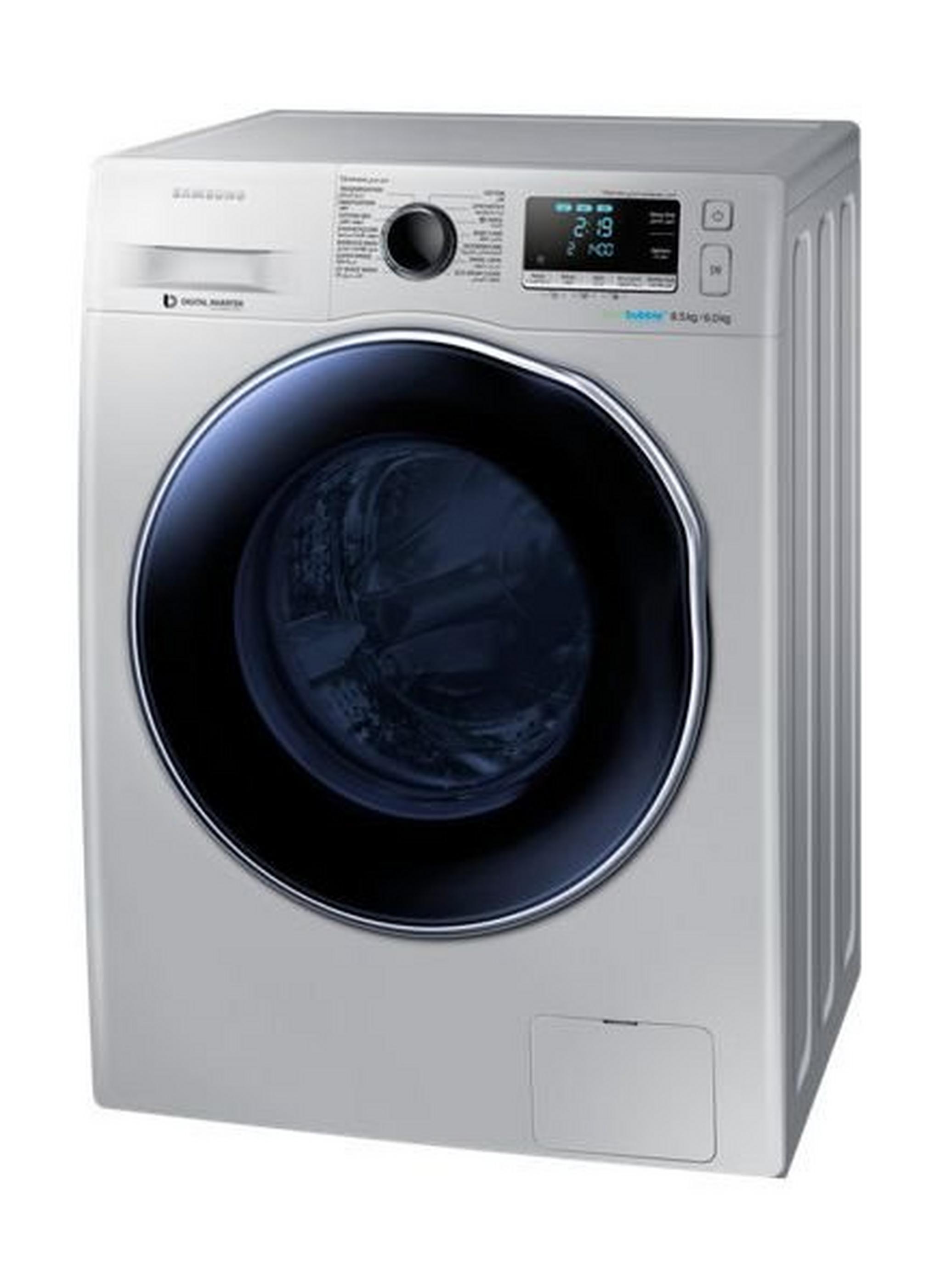 Samsung Front Loading Washer & Dryer 8.5 kg (WD85J6410AS) - Silver