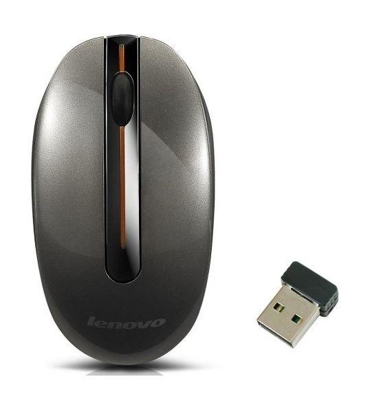 Lenovo N3903 Wireless Optical Mouse - Grey