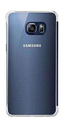 Samsung Clear View Protective Cover for Galaxy S6 Edge Plus -  Blue/Black