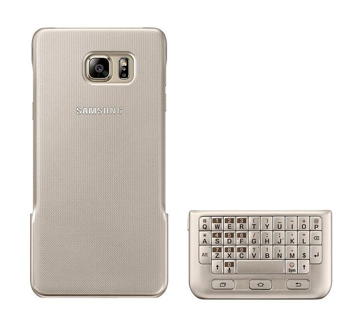 Samsung Protective Keyboard Cover Arabic For Galaxy Note 5 - Gold